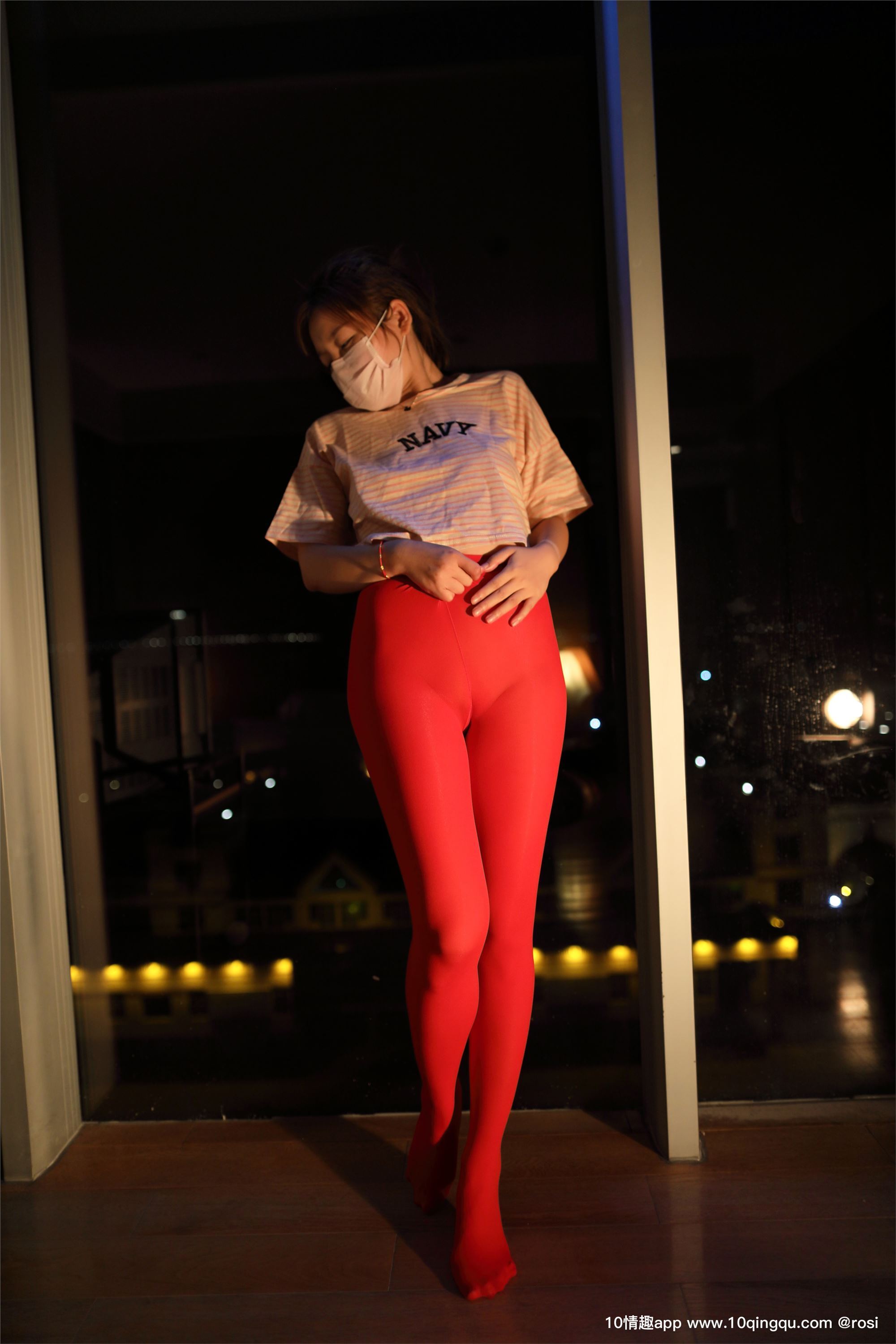 [ROSI写真]口罩系列 2019.04.14 NO.1036